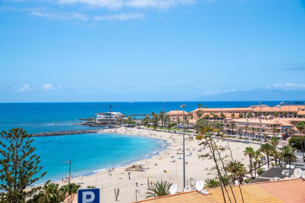Appartamento 1 1 Beautiful Seafront With Balcony And Wifi Los Cristianos  Esterno foto