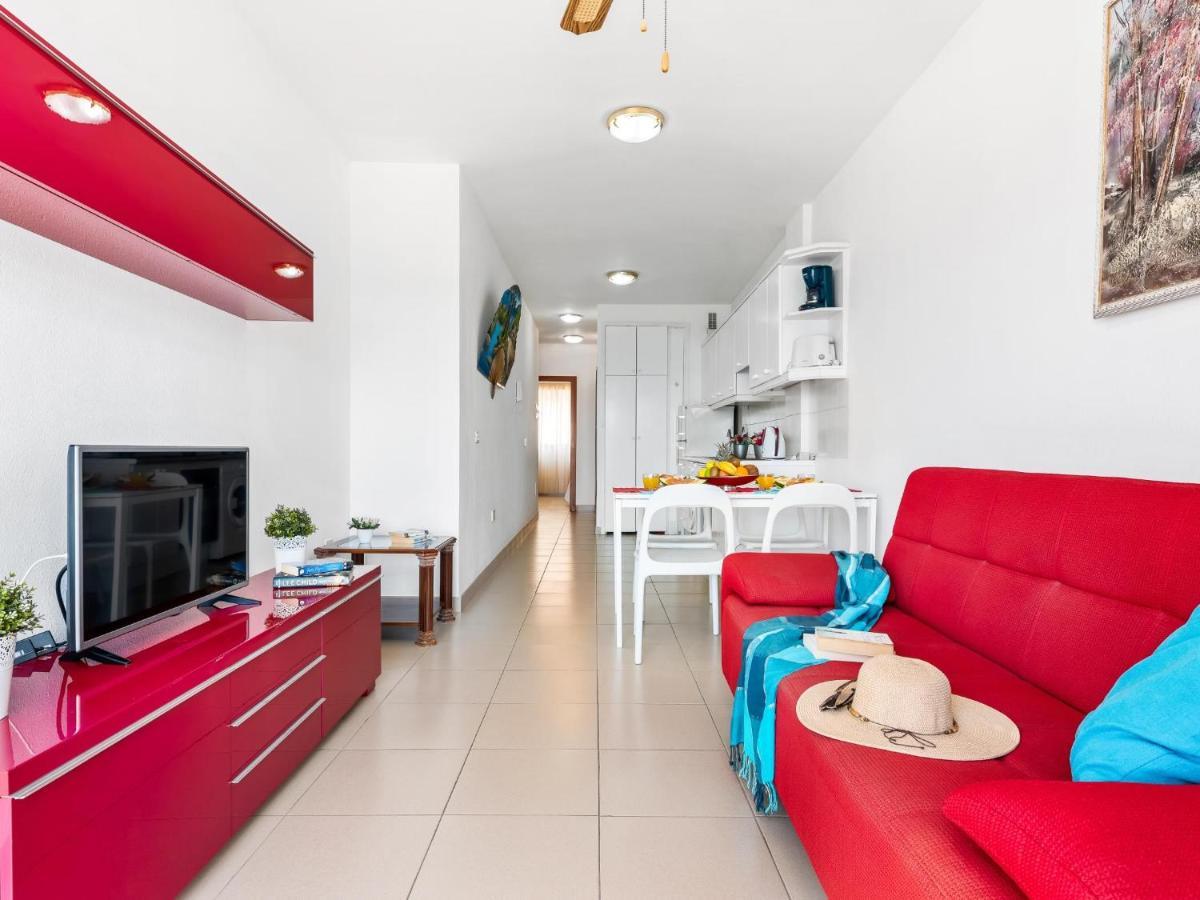 Appartamento 1 1 Beautiful Seafront With Balcony And Wifi Los Cristianos  Esterno foto